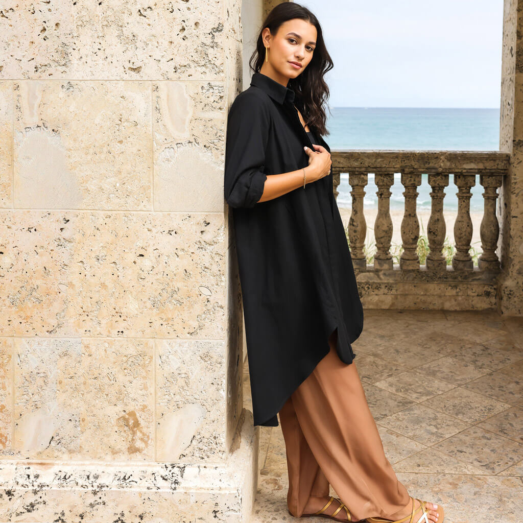 SALE - The Shirt Dress - Black SALE - The Shirt Dress - Black