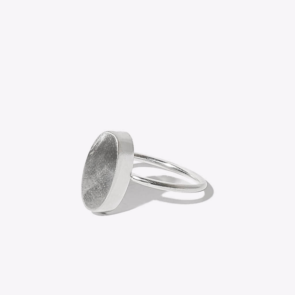 SALE - Pebble Simple Ring - Sterling Silver