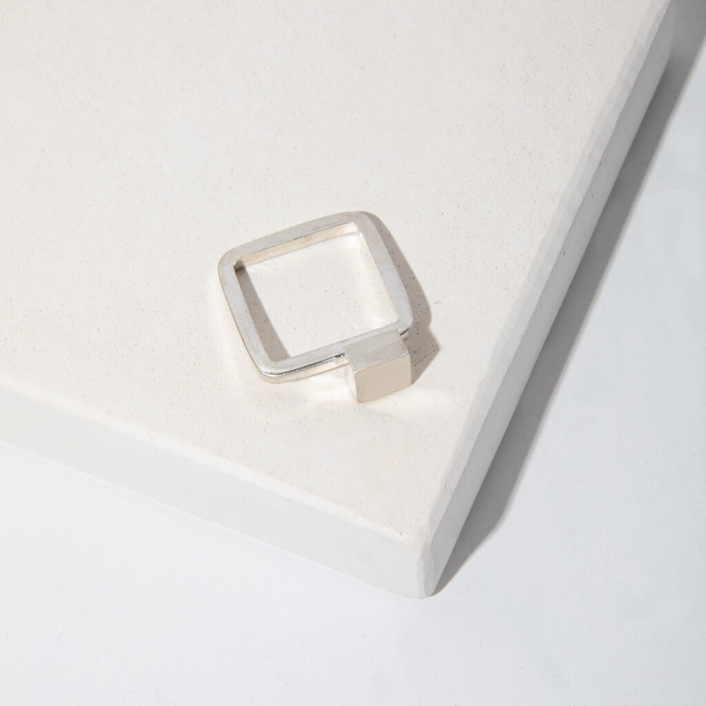 Square Stacking Rings Square Stacking Ring - Sterling Silver | MULXIPLY