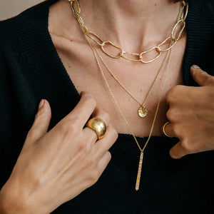 Elegant and modern jewelry designs by Tanja Cesh.
