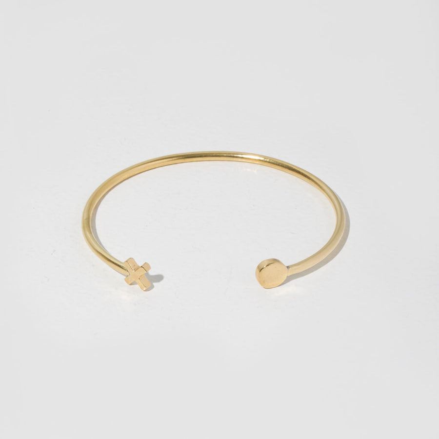XO Strand Cuff Bracelet by MULXIPLY is handcrafted with the highest quality metals