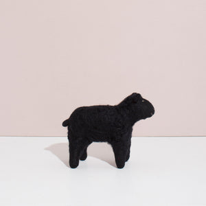 MULXIPLY Hand Felted Black Sheep - Small Stuffed Animals