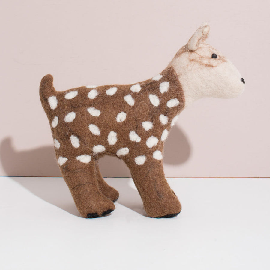MULXIPLY Hand Felted Deer - Large Stuffed Animals