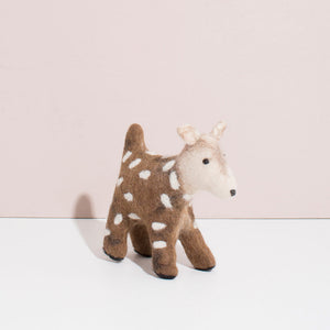 MULXIPLY Hand Felted Deer - Small Stuffed Animals
