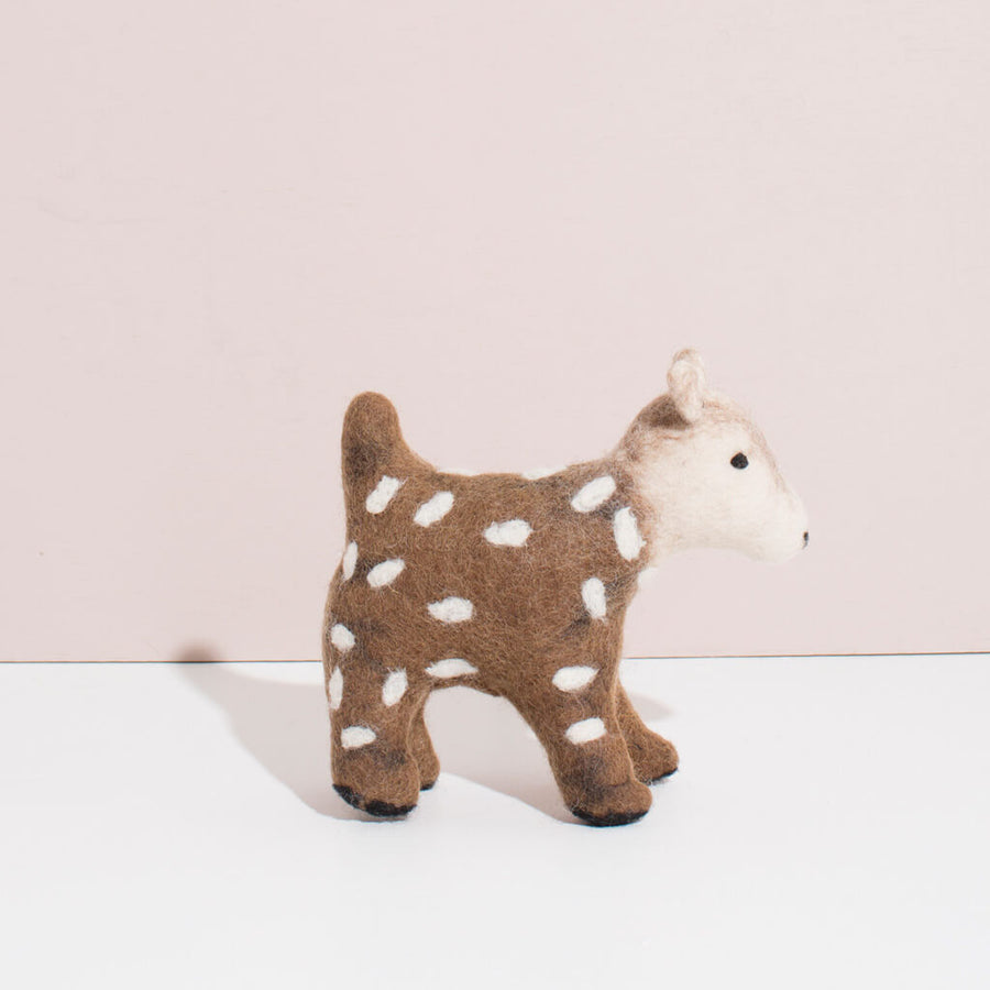 MULXIPLY Hand Felted Deer - Small Stuffed Animals