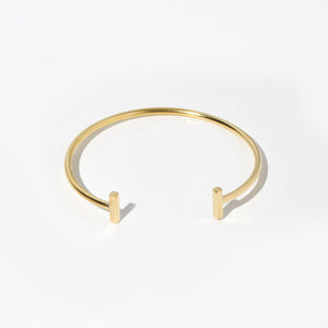 MULXIPLY Double T Strand Cuff is handmade by fair wage artisans in Nepal