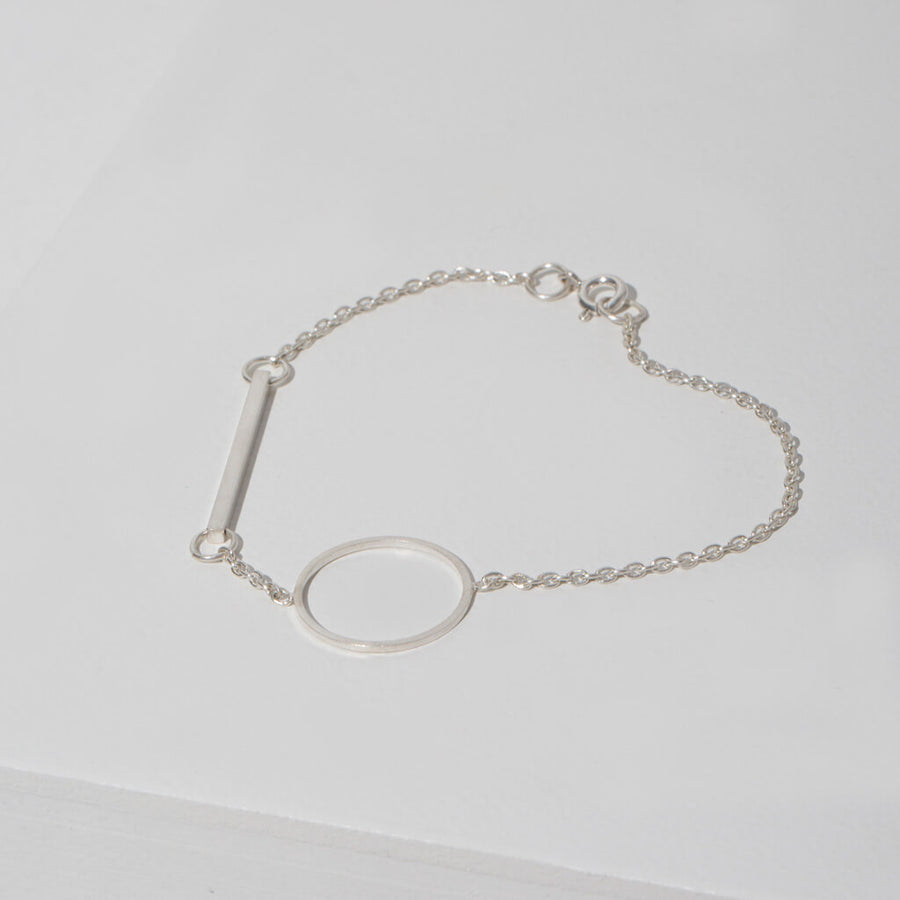 MULXIPLY Embrace Link Bracelet - Sterling Silver