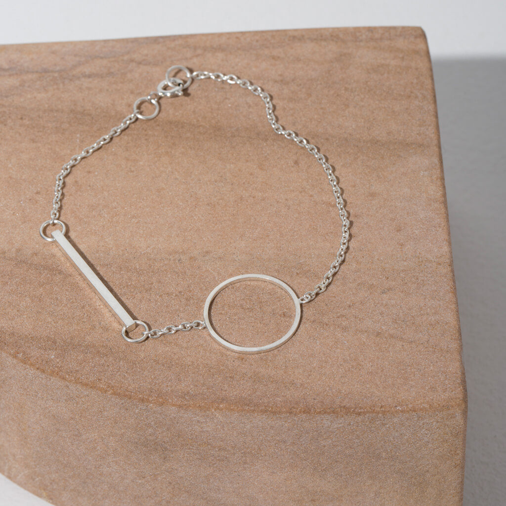 MULXIPLY Embrace Link Bracelet - Sterling Silver