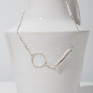 MULXIPLY Embrace Link Necklace - Sterling Silver