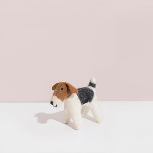 MULXIPLY Hand Felted Terrier - Small Stuffed Animals