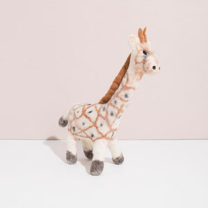 MULXIPLY Hand Felted Giraffe Stuffed Animal