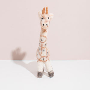 SALE - Hand Felted Giraffe