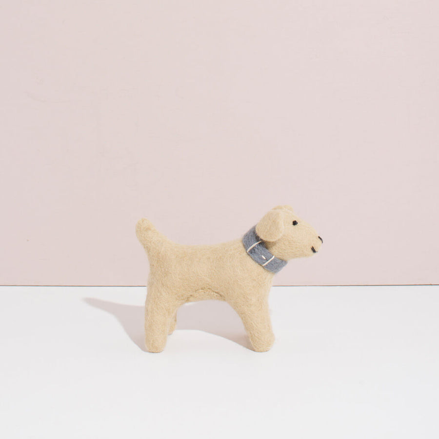 MULXIPLY Hand Felted Golden Retriever Puppy Stuffed Animal