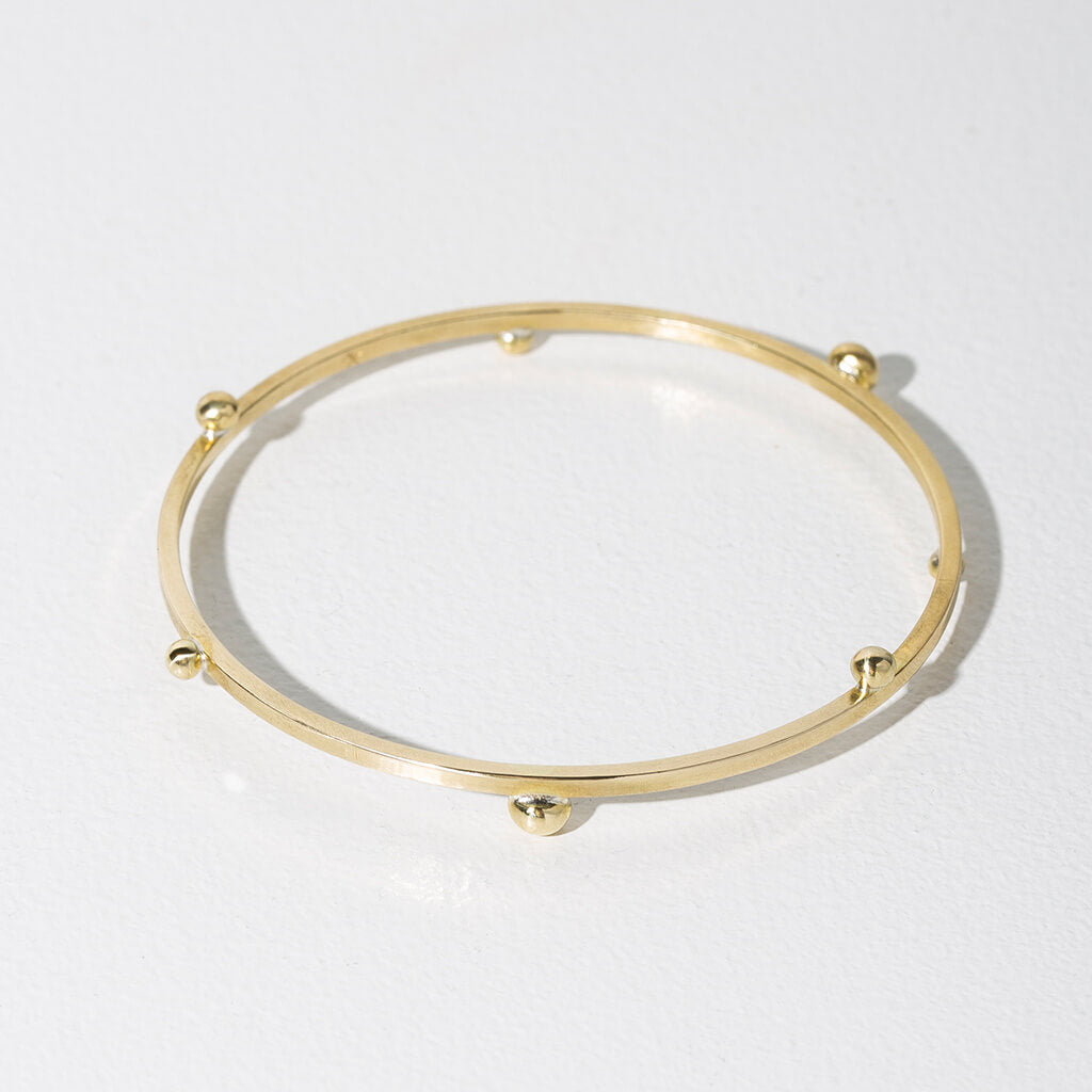 MULXIPLY Rain Bangle - Brass