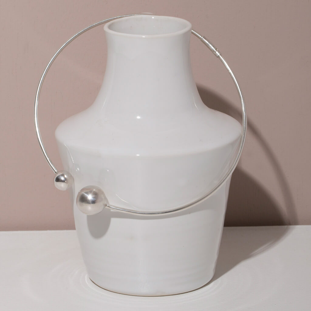 MULXIPLY Strength Choker in Sterling Silver