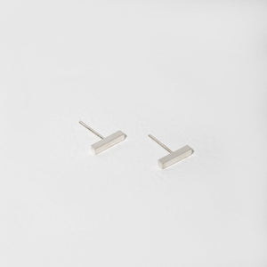 Twig Stud Earrings - Sterling Silver